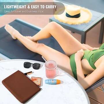 FERYES Silicone Makeup Bag - Stylish Travel Essential