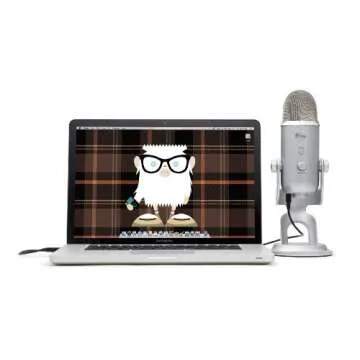 Blue Yeti USB Microphone, Silver (Renewed)