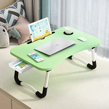 Portable Lap Desk with Storage for Work and Play