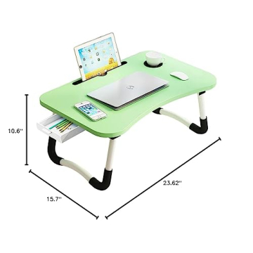 Portable Lap Desk with Storage for Work and Play