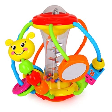 HOLA Baby Rattle Ball for Infants 0-12 Months, Safe and Fun