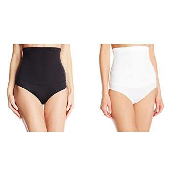 Maidenform Women's High Waist Shaping Brief, Firm Control Shapewear Panty, Cool Comfort Shapewear