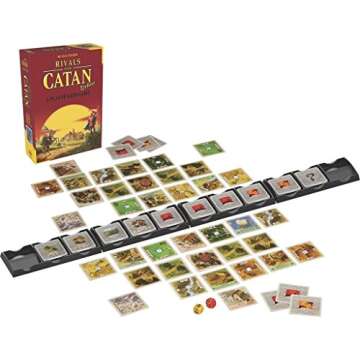 Rivals for Catan Deluxe Edition Card Game - Strategy for Two Players
