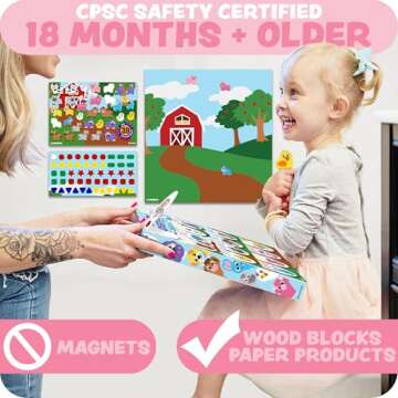 Potty Time Adventures Toddler Potty Training Chart by Lil ADVENTS - 14 Wood Blocks / Stacking Block ...