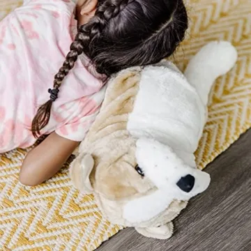 Lifelike Melissa & Doug Giant English Bulldog Plush Toy