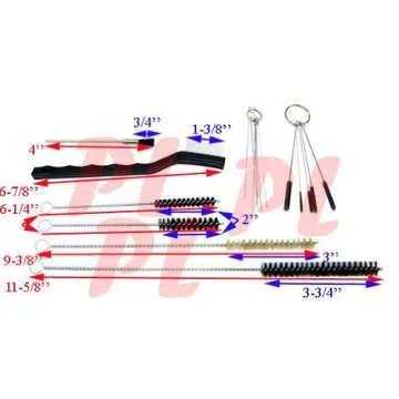 17 Pc HVLP Paint Spray Gun Suction Cleaning Maintenance Kit