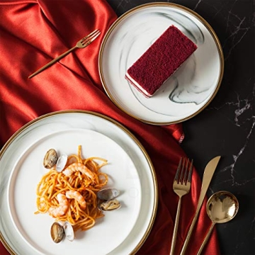 Homelux Theory Gold Silverware Set for Elegant Dining