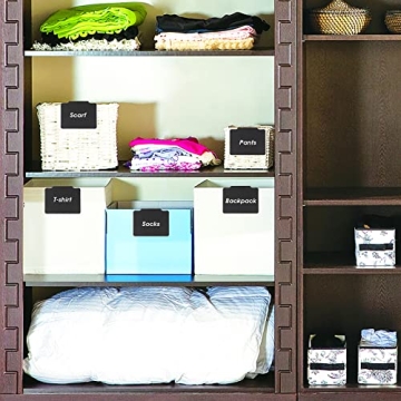 12 Pieces Durable Basket Labels for Effortless Organization