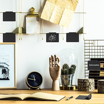 12 Pieces Durable Basket Labels for Effortless Organization