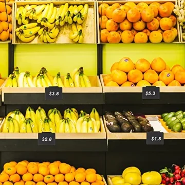 12 Pieces Durable Basket Labels for Effortless Organization