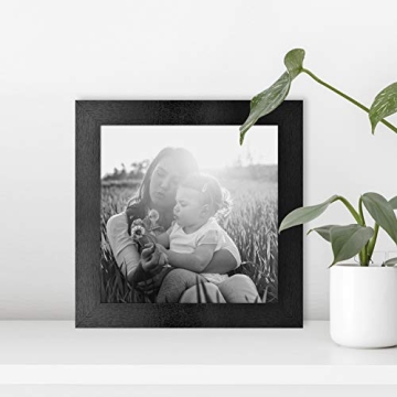 MCS Studio Gallery 8x8 Picture Frame Black Woodgrain