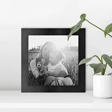 MCS Studio Gallery 8x8 Picture Frame Black Woodgrain