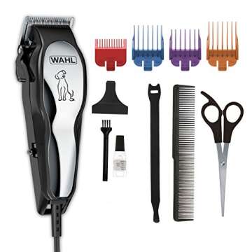 Wahl USA Clipper Pet-Pro Dog Grooming Kit - Electric Corded Dog Clipper for Dogs & Cats with Fine & ...