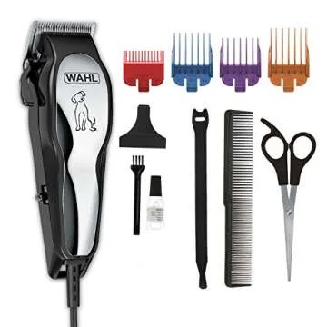 Wahl USA Clipper Pet-Pro Dog Grooming Kit - Electric Corded Dog Clipper for Dogs & Cats with Fine & ...