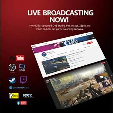 UCEC CAM NOVA Capture Card for Streaming Quality