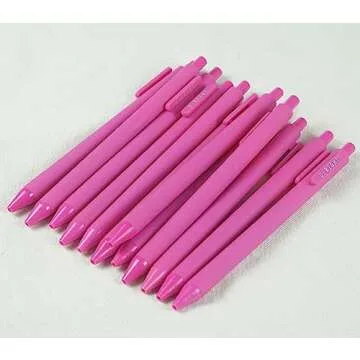 U-RIGHT Fine Point Gel Ink Pens - 12 Pack Cute Pink
