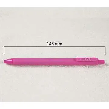 U-RIGHT Fine Point Gel Ink Pens - 12 Pack Cute Pink