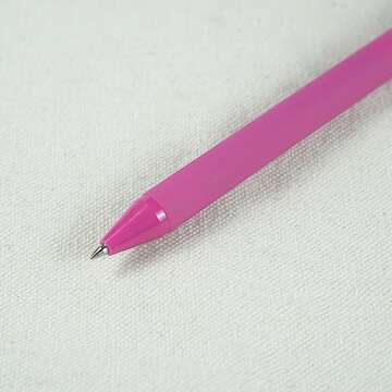 U-RIGHT Fine Point Gel Ink Pens - 12 Pack Cute Pink