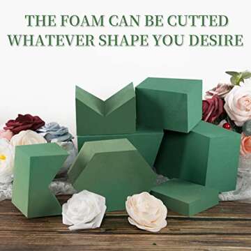 Toopify Floral Foam Blocks for Easy Flower Arrangements
