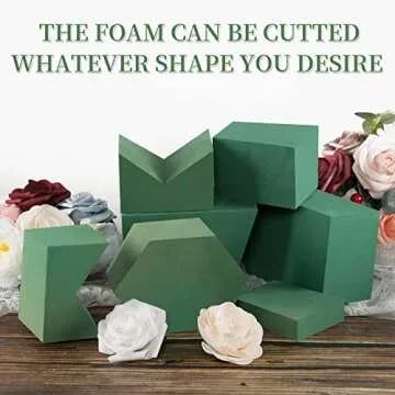 Toopify Floral Foam Blocks for Easy Flower Arrangements