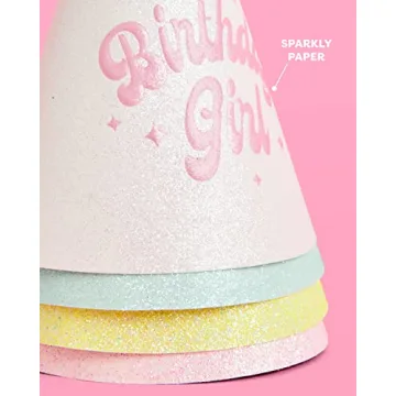 xo, Fetti Birthday Party Hats for Fun Celebrations