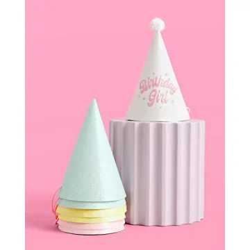 xo, Fetti Birthday Party Hats for Fun Celebrations