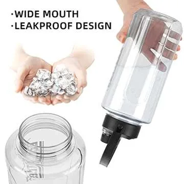 Olerd 64oz Leakproof Water Bottle - Ideal for Fitness
