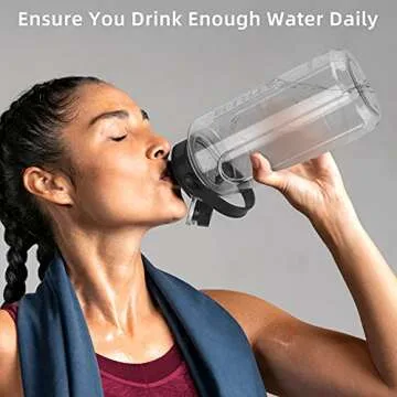 Olerd 64oz Leakproof Water Bottle - Ideal for Fitness