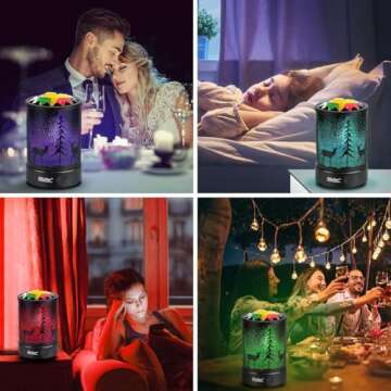 Hituiter Fragrance Oil Lamp Warmer - Multi Color LED Design