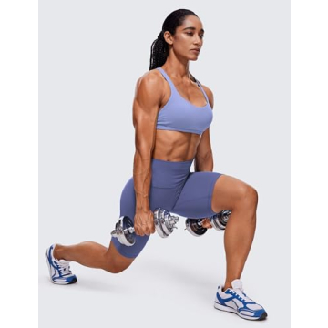 CRZ Yoga Strappy Sports Bra for Comfort and Style