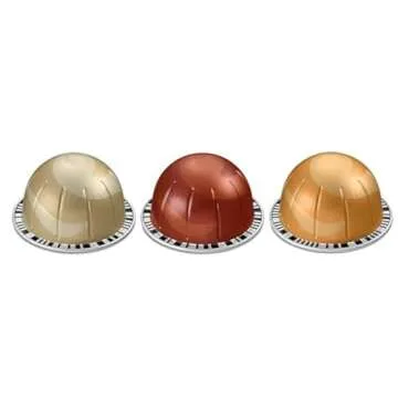 European Version, VertuoLine Barista Creations Variety: Sweet Vanilla, Golden Caramel, Roasted Hazelnut - 30 Coffee Capsules