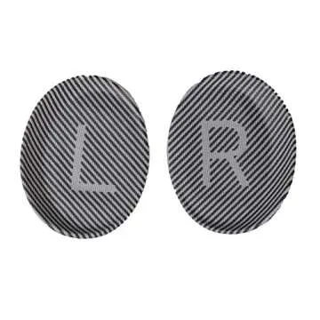 AHG qc35 Replacement Ear Pads Cushions Compatible with Bose QuietComfort 35 II/Bose QC35 Noise Cancelling Headphones (Grey) - Premium Protein Leather Extra Thick High-Density Foam & Durable