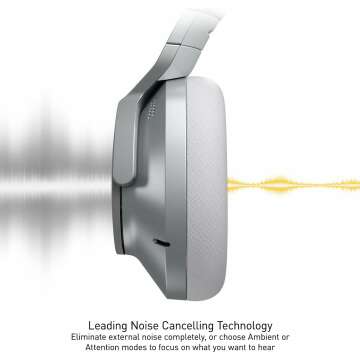 Technics EAH-A800-S Wireless Headphones - 50 Hr Battery