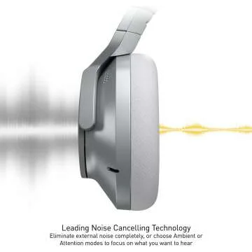 Technics EAH-A800-S Wireless Headphones - 50 Hr Battery