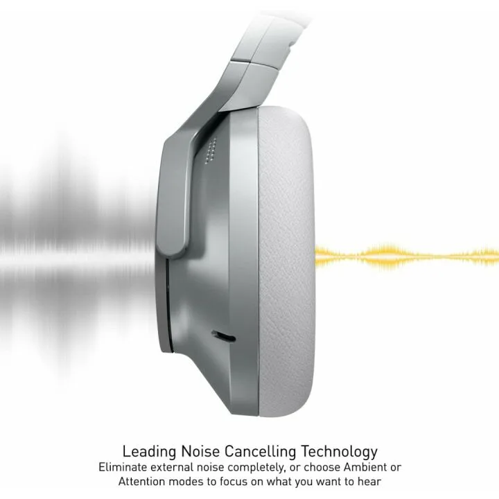 Technics EAH-A800-S Wireless Headphones - 50 Hr Battery