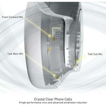 Technics EAH-A800-S Wireless Headphones - 50 Hr Battery