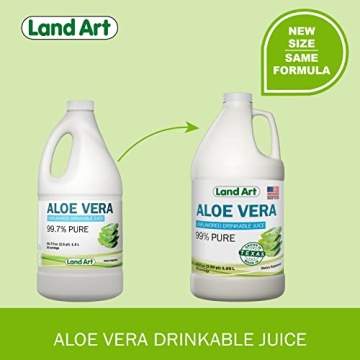 Organic Aloe Vera Juice - Pure & Cold-Processed Benefits