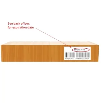 NUT CRAVINGS Gourmet Collection - Holiday Christmas Mixed Nuts Gift Basket in Reusable Wooden Tray + Green Ribbon (12 Assortments) Xmas Kwanzaa Arrangement Platter, Healthy Kosher USA Made Corporate