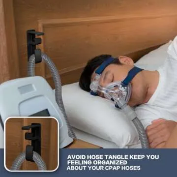 2PCS CPAP Hose Holder Hanger for Tangle-Free Sleep