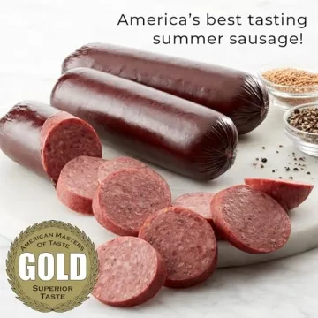 Gourmet Hickory Farms Meat and Cheese Gift Basket Set