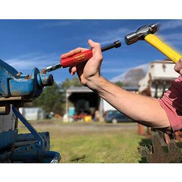 Grease Buster® - The Original, Made in The USA by LockNLube! Cleans and flushes Out Old Dried Grease from Fittings, pins, shafts, bushings, and Joints. Uses penetrating Fluid and Hydraulic Pressure.