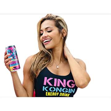 King Kongin Energy Drink, 12 Pack of 12 oz
