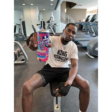 King Kongin Energy Drink, 12 Pack of 12 oz