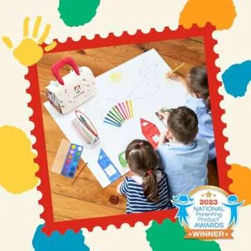 AMOSTING 105 PCS Art Supplies Set for Kids Ages 4-12