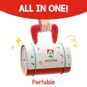 AMOSTING Art Supplies, Art Set Drawing Painting Kit 105 PCS with Crayons, Colored Pencils, Watercolor Cakes, Sketch Pads, Markers, Sharpener, Arts and Crafts Gift for Kids Girls Boys Ages 4-6-8-12