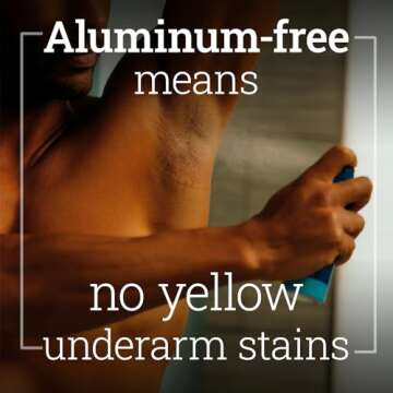 Oars + Alps Spray Deodorant for Men and Women, Aluminum Free Deodorant and Full Body Spray, Fresh Ocean Splash