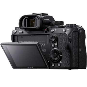 Sony a7III Full Frame Mirrorless Camera with FE 28-70mm F3.5-5.6 OSS Lens Kit ILCE-7M3K/B | Official Sony USA Partner Model | Bundle with Telephoto & Wide-Angle Lens Set, 2X 64GB Cards, Deco Gear Bag