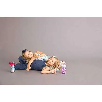 CamelBak Eddy+ Kids BPA-Free Water Bottle with Straw, 14oz, True Blue (2282401040)