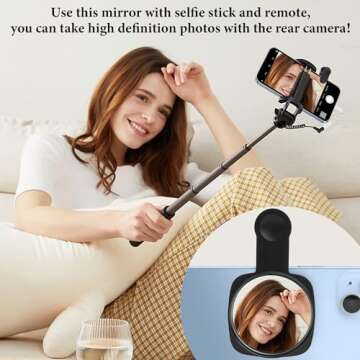 Phone Rear Camera Selfie Mirror - Transform Your Photos and Selfies