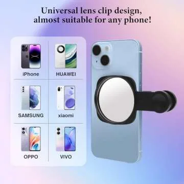 Capture Perfect Photos with Rear Camera Selfie Mirror